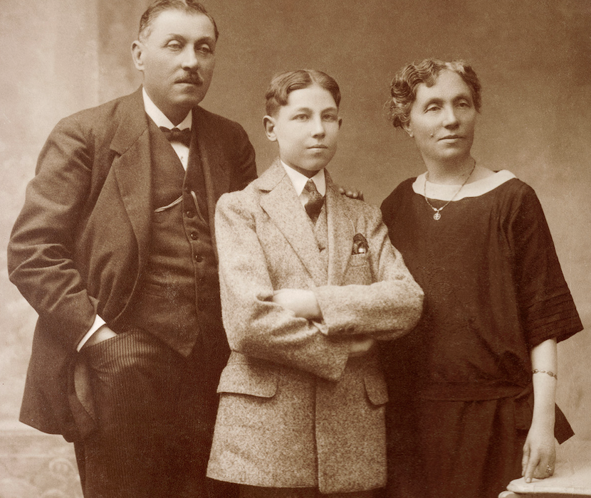 marcel cabanne et ses parents