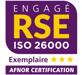 LOGO RSE ISO 26 000 - EXEMPLAIRE TROIS ÉTOILES - DISTILLERIE CABANNE ET FILS